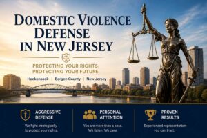 Domestic violence defense attorney serving Hackensack and Bergen County, New Jersey