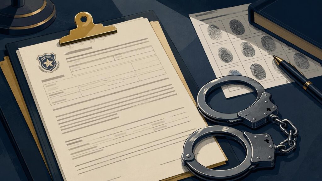 What happens after an arrest in Bergen County, New Jersey